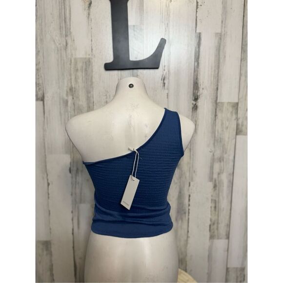 Antistar one sleeve blue blouse size large - Picture 4 of 6